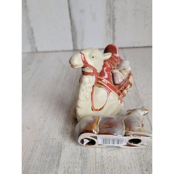 Nativity scene barn animals camel cow set Xmas figure - Picture 8 of 8